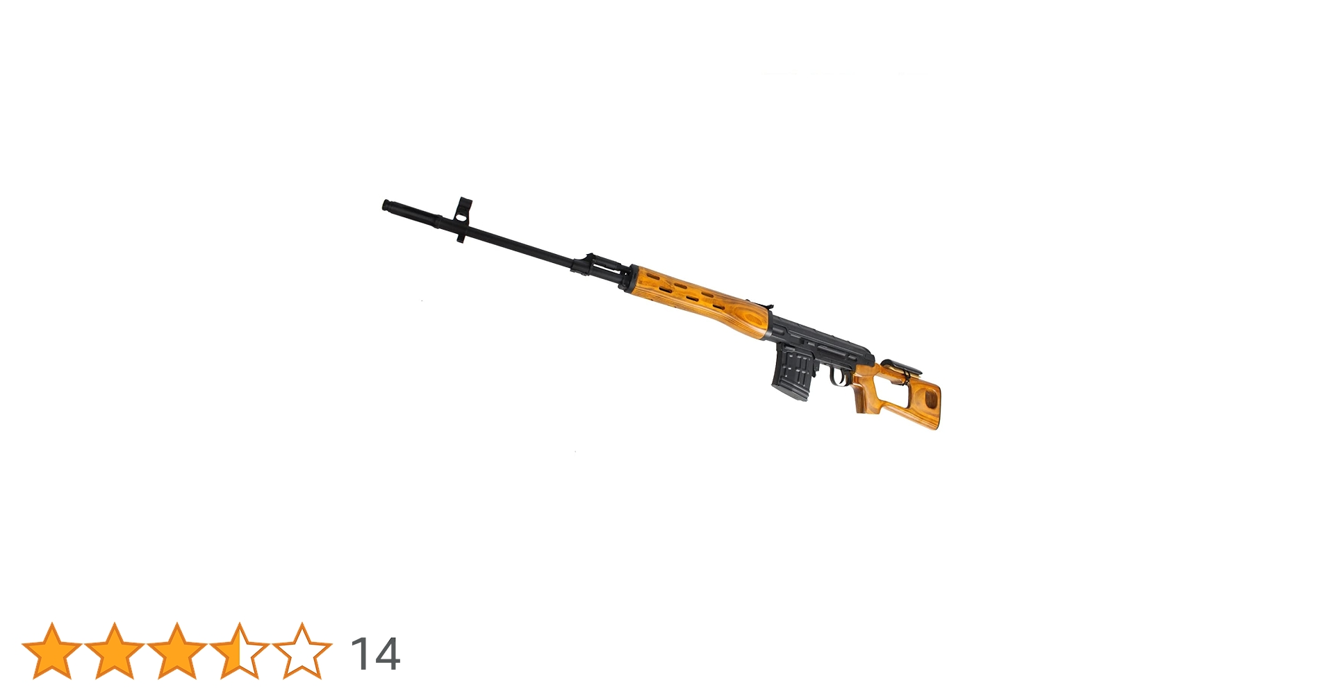 クラウン エアコッキングガン ドラグノフSVD 完売モデル スコープ、ウッド クラウンモデル エアガン コッキングライフル 狙撃銃 ドラグノフ